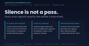 nsauditor-ai-enterprise-0-43-0-silence-is-not-a-pass