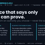 NSAuditor AI Enterprise 0.45.0: Evidence That Says Only What It Can Prove